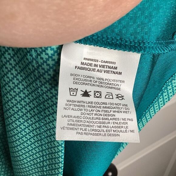 NWT Ladies‎ Nike Drifit Golf Tennis Polo small Teal Green - Picture 5 of 8